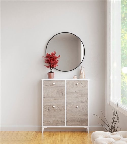 Zapatero con Cuatro Trampones Abatibles