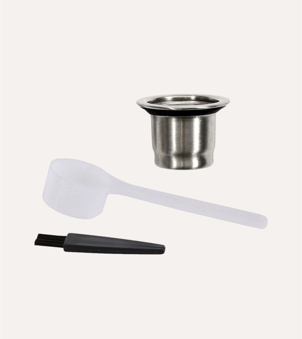 Juego de 3 Cápsulas Café Nespresso Reutilizables de Acero Inoxidable