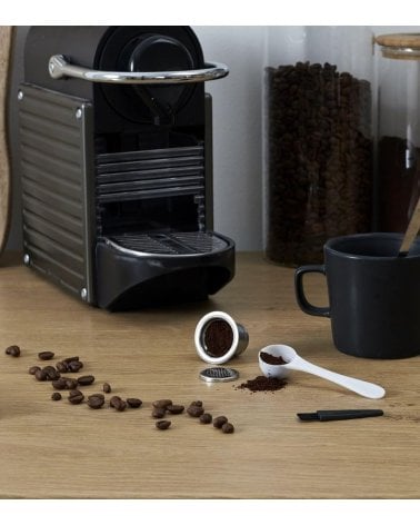 Juego de 3 Cápsulas Café Nespresso Reutilizables de Acero Inoxidable