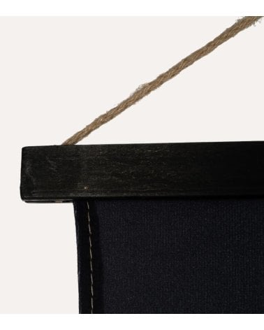 Tapiz con Silueta de Mujer de Tejido