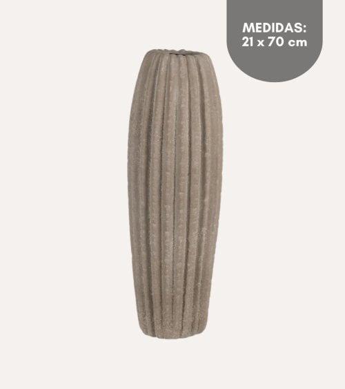 Jarrón Decorativo Curve de Cerámica