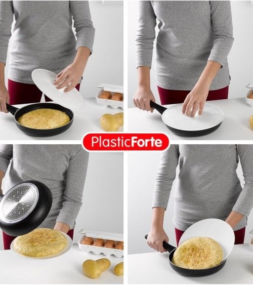 Tapa Giratortilla de Plástico