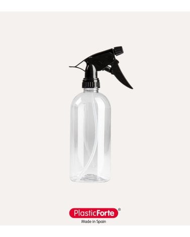 Botella Pulverizadora Larga de Plástico