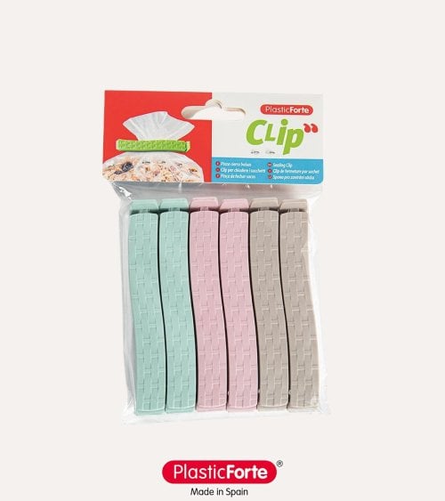 Set de 6 Pinzas Clip Rattan...
