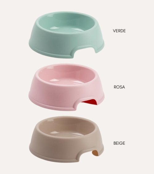 Comedero de Mascotas de Plástico