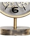 Reloj de Hierro para Sobremesa con Engranajes