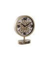 Reloj de Hierro para Sobremesa con Engranajes