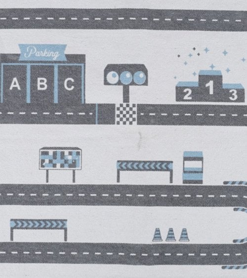 Alfombra Infantil Circuito de Algodón