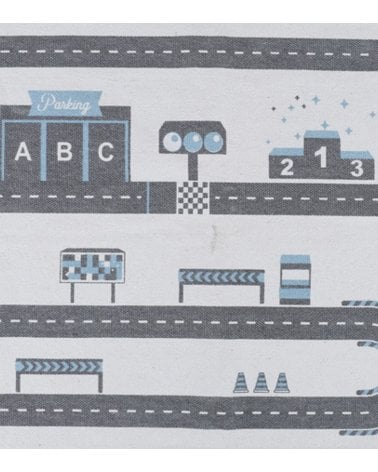 Alfombra Infantil Circuito de Algodón
