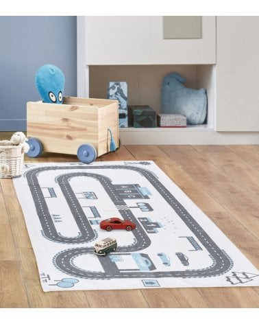 Alfombra Infantil Circuito de Algodón