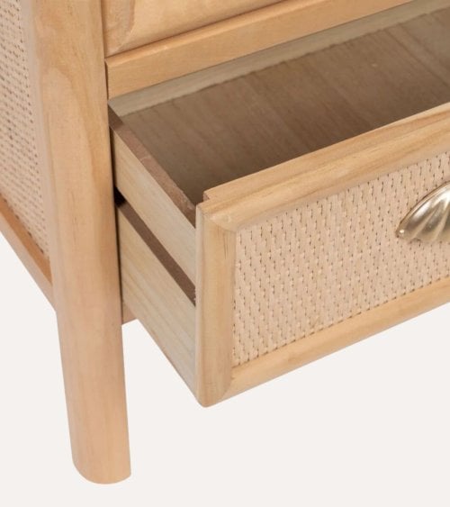 Vitrina Saphira de Vidrio y MDF