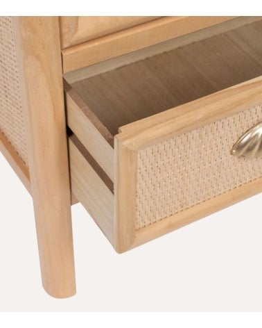 Vitrina Saphira de Vidrio y MDF