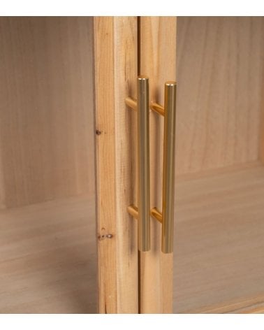 Vitrina Saphira de Vidrio y MDF