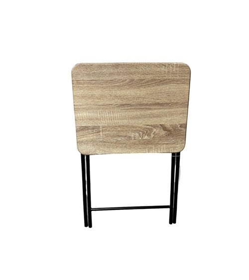 Mesa Plegable de Madera MDF y Estructura Metálica