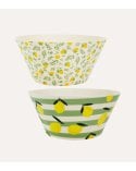 Ensaladera Estampado Limones de Plástico