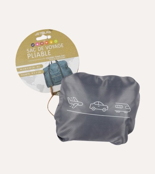 Bolsa de Viaje Plegable con Asas de Plástico