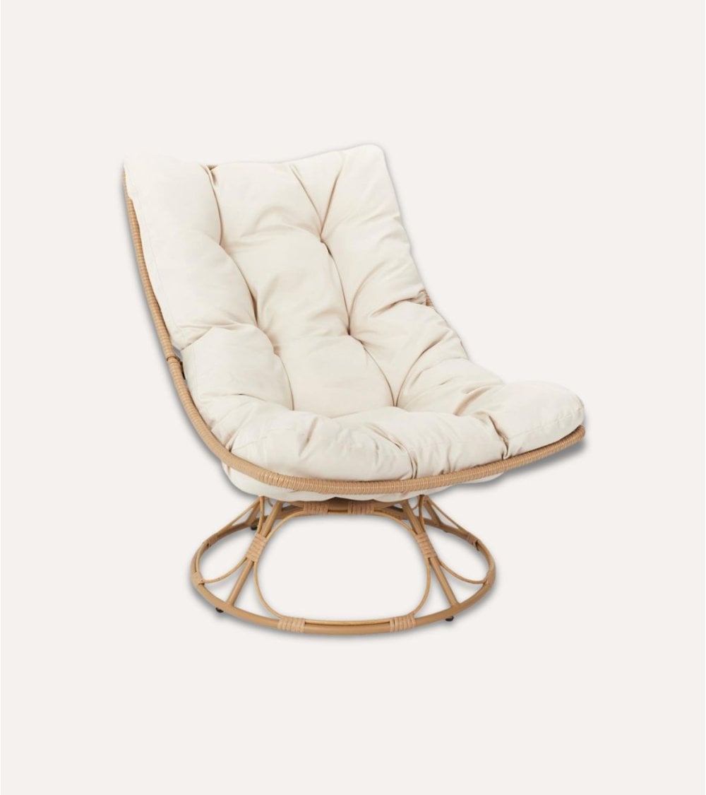 Butaca Giratoria Petra Home de Ratán