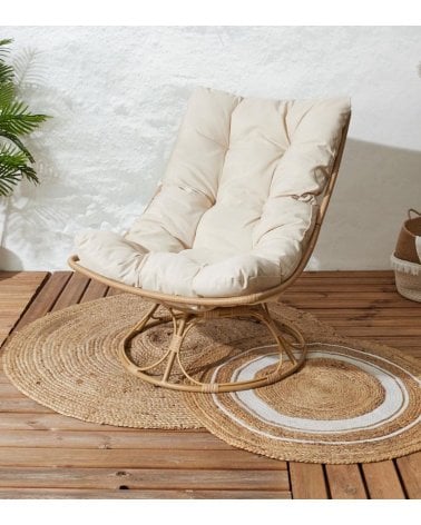 Butaca Giratoria Petra Home de Ratán