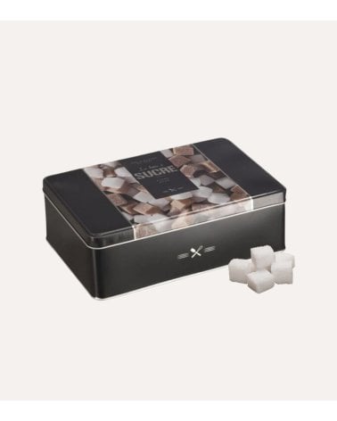 Azucarero Caja Rectangular de Metal