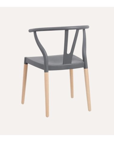 Silla Isa de PP y Madera