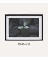 Cuadro Impreso Fotografía de Hojas de MDF