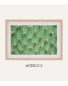 Cuadro Impreso Cáctus de MDF