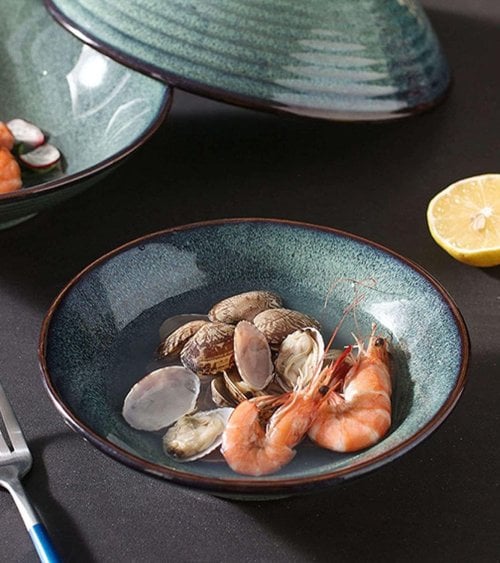 Cuenco Ovalado Vintage de Gres