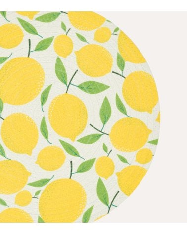 Mantel Individual Estampado Limones de Poliéster