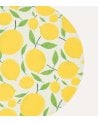 Mantel Individual Estampado Limones de Poliéster
