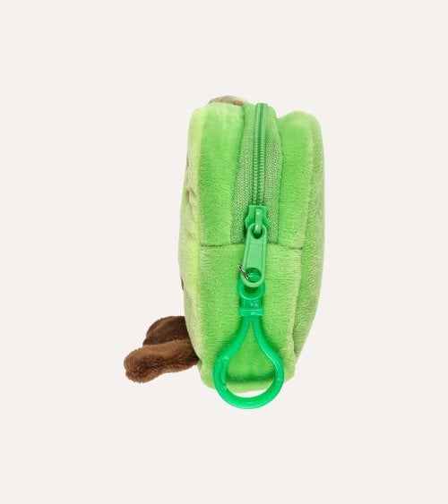Monedero Aguacate Kawaii de Terciopelo