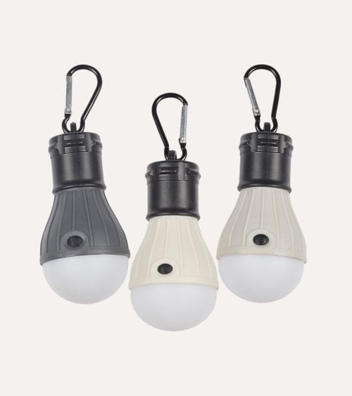 Bombilla Led Camping 3 Modos de Plástico