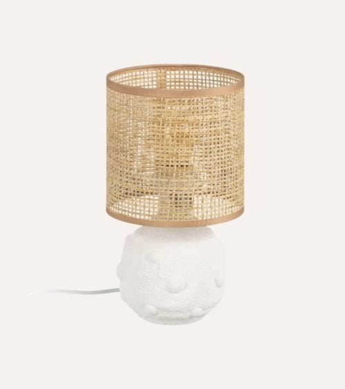 Lámpara de Mesa Luna de Cerámica