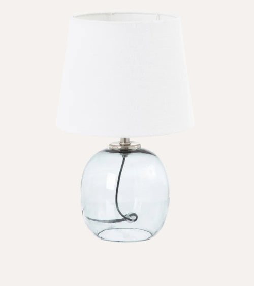 Lámpara de Mesa Burbuja de Cristal