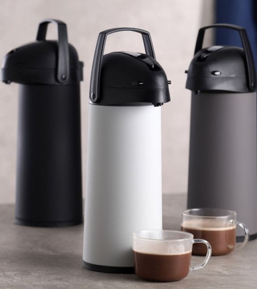 Termo Dispensador con Asa de Plástico