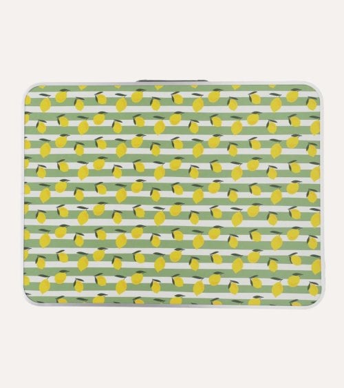 Mesa Plegable Estampado Limones de Plástico