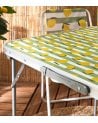 Mesa Plegable Estampado Limones de Plástico