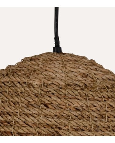Lámpara Colgante Cánamo de Cuerda Natural