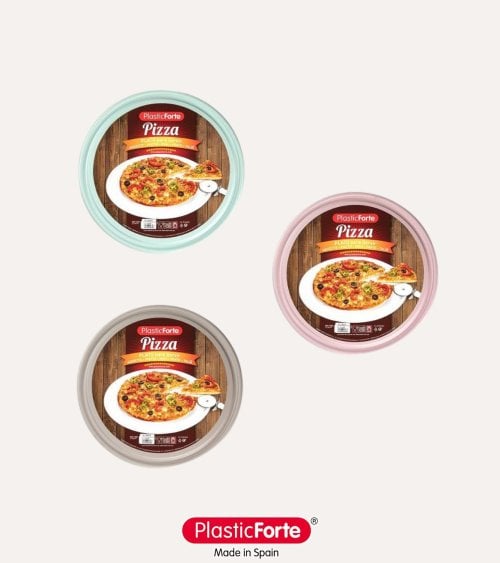 Plato para Pizzas y Tartas de Plástico Reciclado