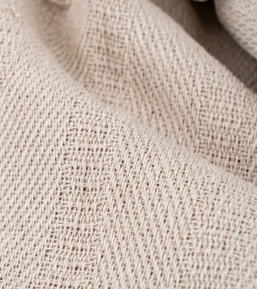 Manta de Tejido Fino de Algodón Reciclado