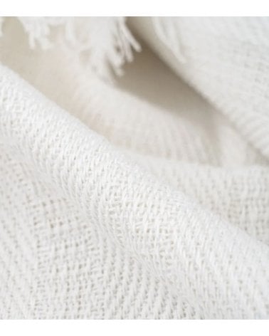 Manta de Tejido Fino de Algodón Reciclado