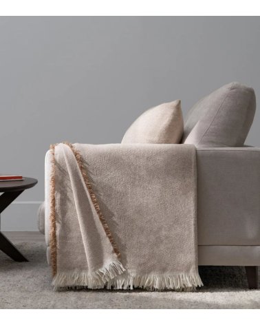 Manta Lisa de Tejido Fino de Algodón Reciclado