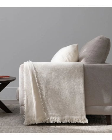 Manta Lisa de Tejido Fino de Algodón Reciclado