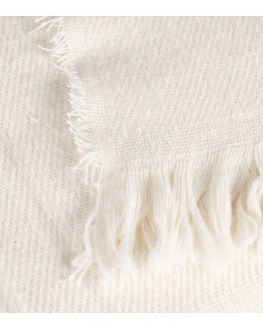 Manta Lisa de Tejido Fino de Algodón Reciclado