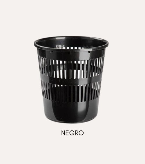 Papelera Clásica Rejilla de Plástico