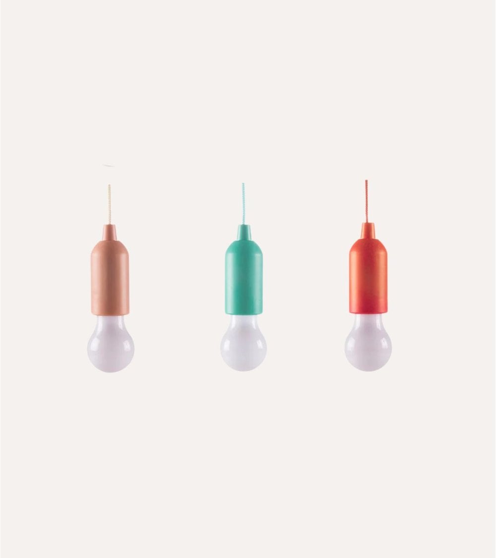 Bombilla Led Portátil con Cable de Plástico