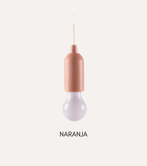 Bombilla Led Portátil con Cable de Plástico