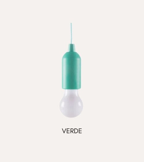 Bombilla Led Portátil con Cable de Plástico