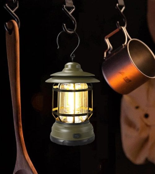 Lámpara Farolillo Camping de ABS