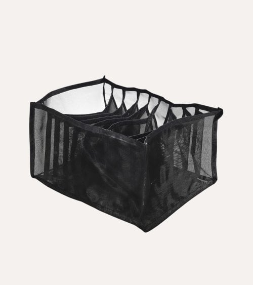 Organizador de 7 Prendas con Malla de Tela