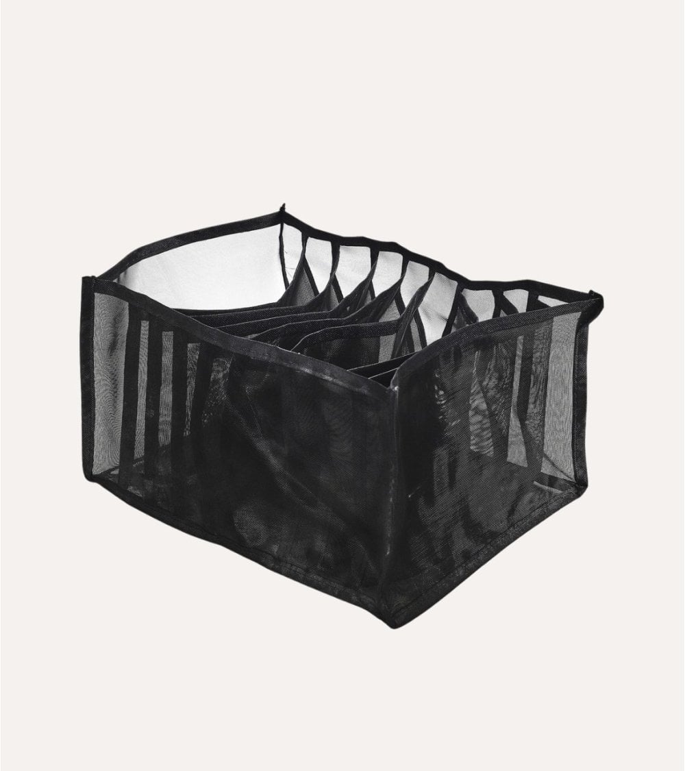 Organizador de 7 Prendas con Malla de Tela